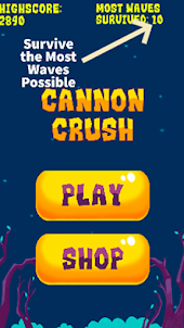 Cannon Crush - Zombie Defense