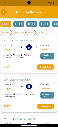 Jakhar Travels Screen 3