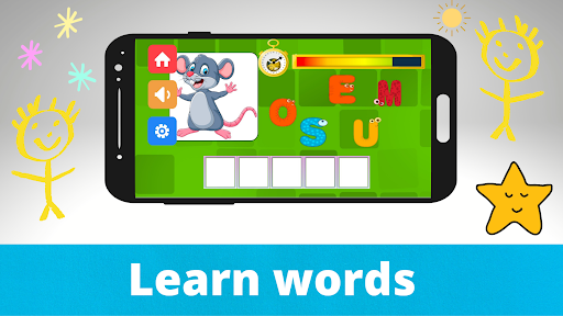 Android application Learning words in 3 languages screenshort