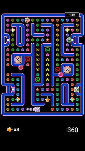 Android application Bubble Chase screenshort