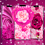 Pink rose silk live wallpaper