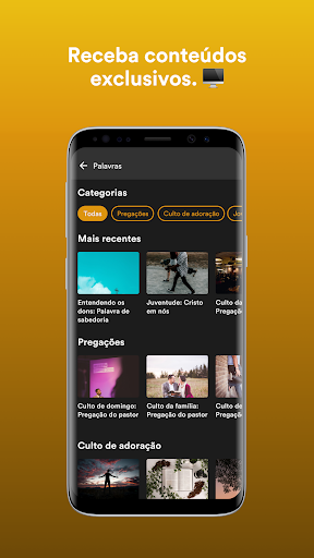 MAVEC - Aplicativo Igreja Screen 2