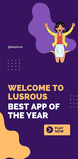 Android application lustrous screenshort