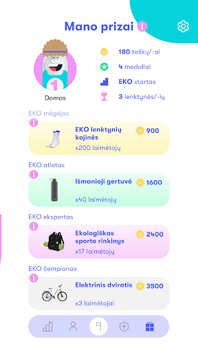 EKO lenktynės Screen 3