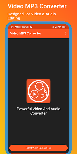 Android application Video MP3 Converter screenshort