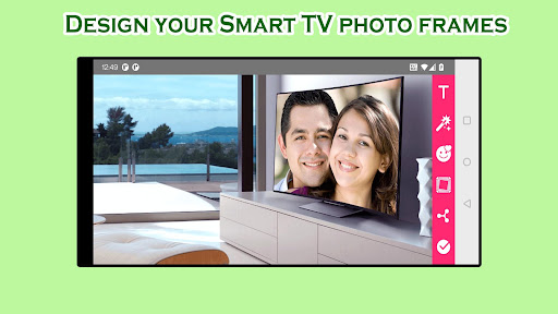 Android application Smart TV Photo Frames : LED TV screenshort
