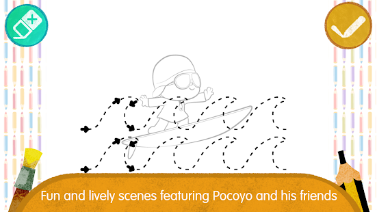 Pocoyo Pre-Writing Lines Strokes for Kids