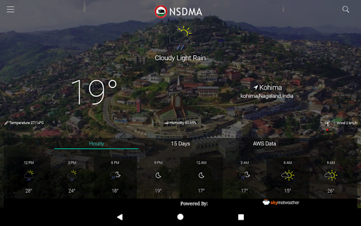 NSDMA Weather