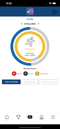 Android application Fit Bears - Rangers Charity screenshort