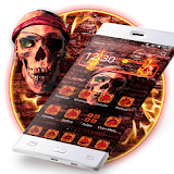 Skull & Fire Theme icon