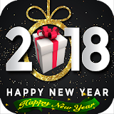 Happy New Year 2018 Gift Prank icon