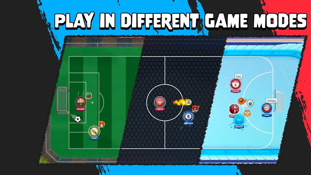 MamoBall - 2D Multiplayer Soccer 3.14.2 APK + Мод (Unlimited money) за Android