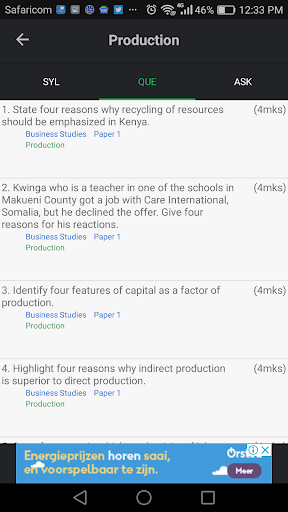 Lets Revise - KCSE & MOCK Que Screen 3
