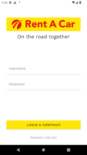 Android application MobileRent screenshort