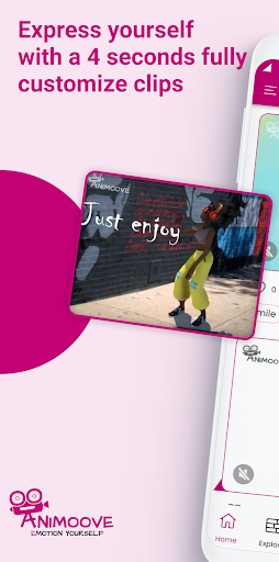 Android application Animoove screenshort