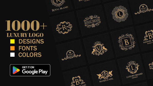 Android application Luxury Logo Maker Royal Design screenshort