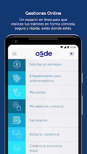 OSDE Móvil Screenshot