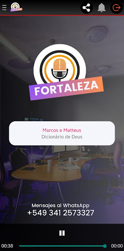 Android application Fortaleza Radio screenshort