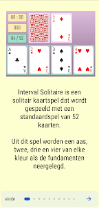 Interval Solitaire