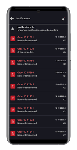 RailFeast Restaurant Partner Screen 2