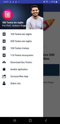 100 Textos em Inglês Screen 2