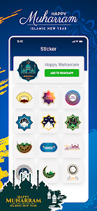 Happy Muharram Stickers For WA