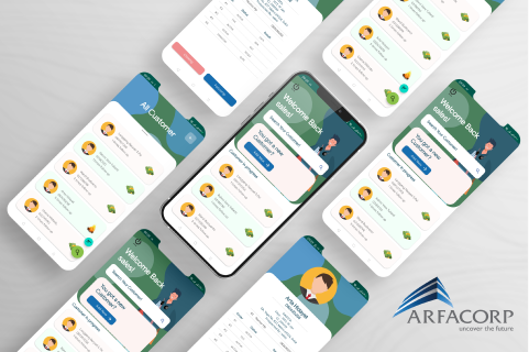 Arfacorp Marketing System Screen 2