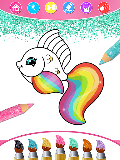 Screenshot of Princess Coloring Book & Games