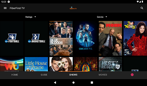 Screenshot of FiberFirst TV