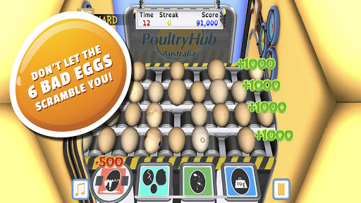 Android application Eggit - Egg Grab N' Grade screenshort