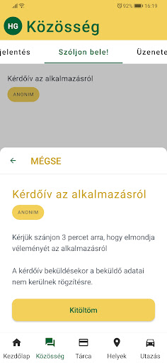 Android application Józsefváros Smart City screenshort
