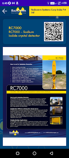 Radcomm Services Screen 3