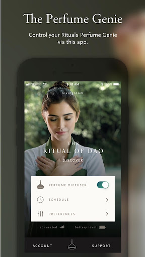 Android application Perfume Genie screenshort