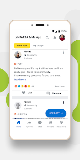 LYNPARZA & Me App Screen 3