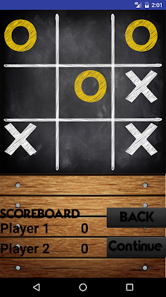 Tic Tac Toe Blackboard - Screenshot 2