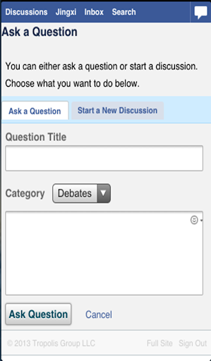 Gun Control Forums Screen 3