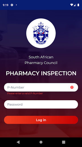 SAPC Pharmacy Inspection Screen 2