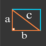 Diagonal Calculator / Pythagorean theorem icon