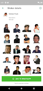 Screenshot 10 Stickers Luis Miguel con Movim android