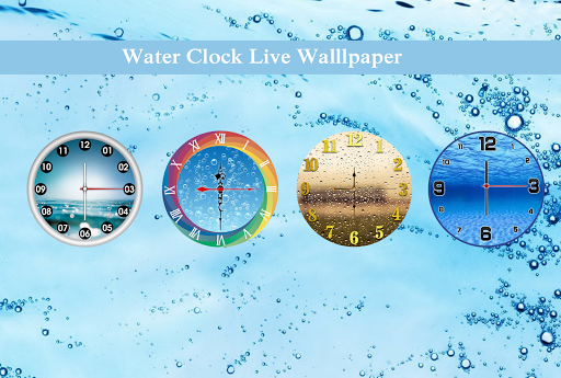 Android application Water Clock Live Wallpaper screenshort