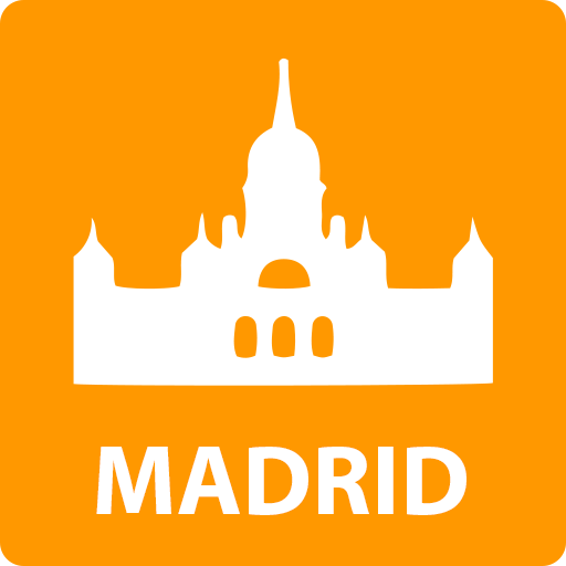Madrid Travel Map Guide  Icon