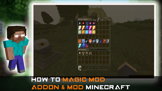 Captura de Pantalla 4 Magic Mod Addon For Minecraft android