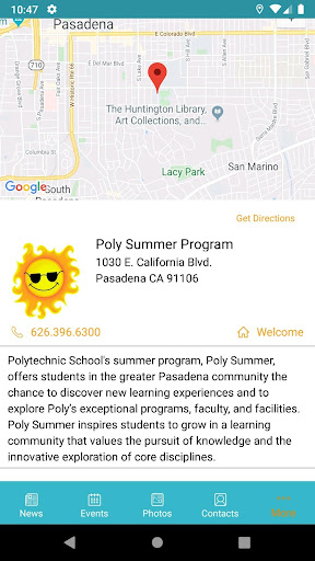Poly Summer Program Screen 2