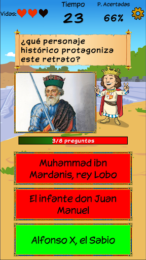 Murcia Medieval Quiz Game Screen 2