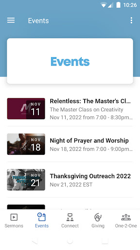 Orlando World Outreach Church Screen 2