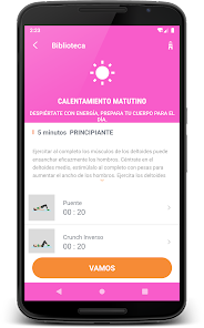 Screenshot 3 Perder peso para mujeres- Fitn android