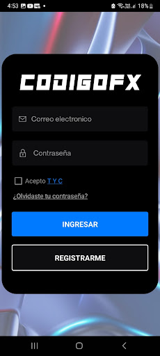 Android application Código enigma screenshort