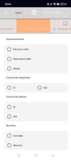 APPLUS Screen 3