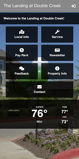 Landing at Double Creek