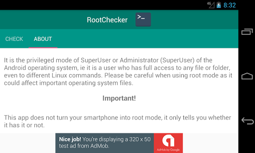 Root Checker Screen 3
